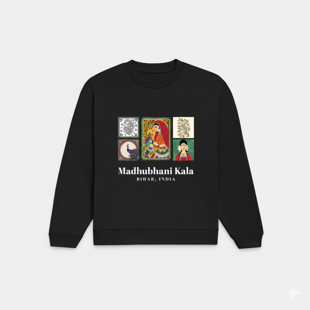 Men’s Graphic Black T-Shirt – Skull Fire Blue Flame Printed Oversized/Regular Fit Cotton Tee for Casual Wear